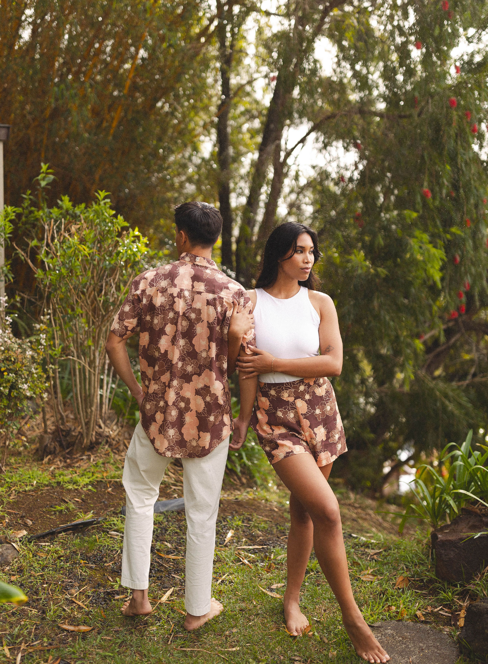 PUʻUWAI Shorts in Koʻoloa ʻUla Rust