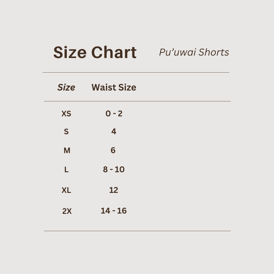 PUʻUWAI Shorts in Retro ʻAlaea