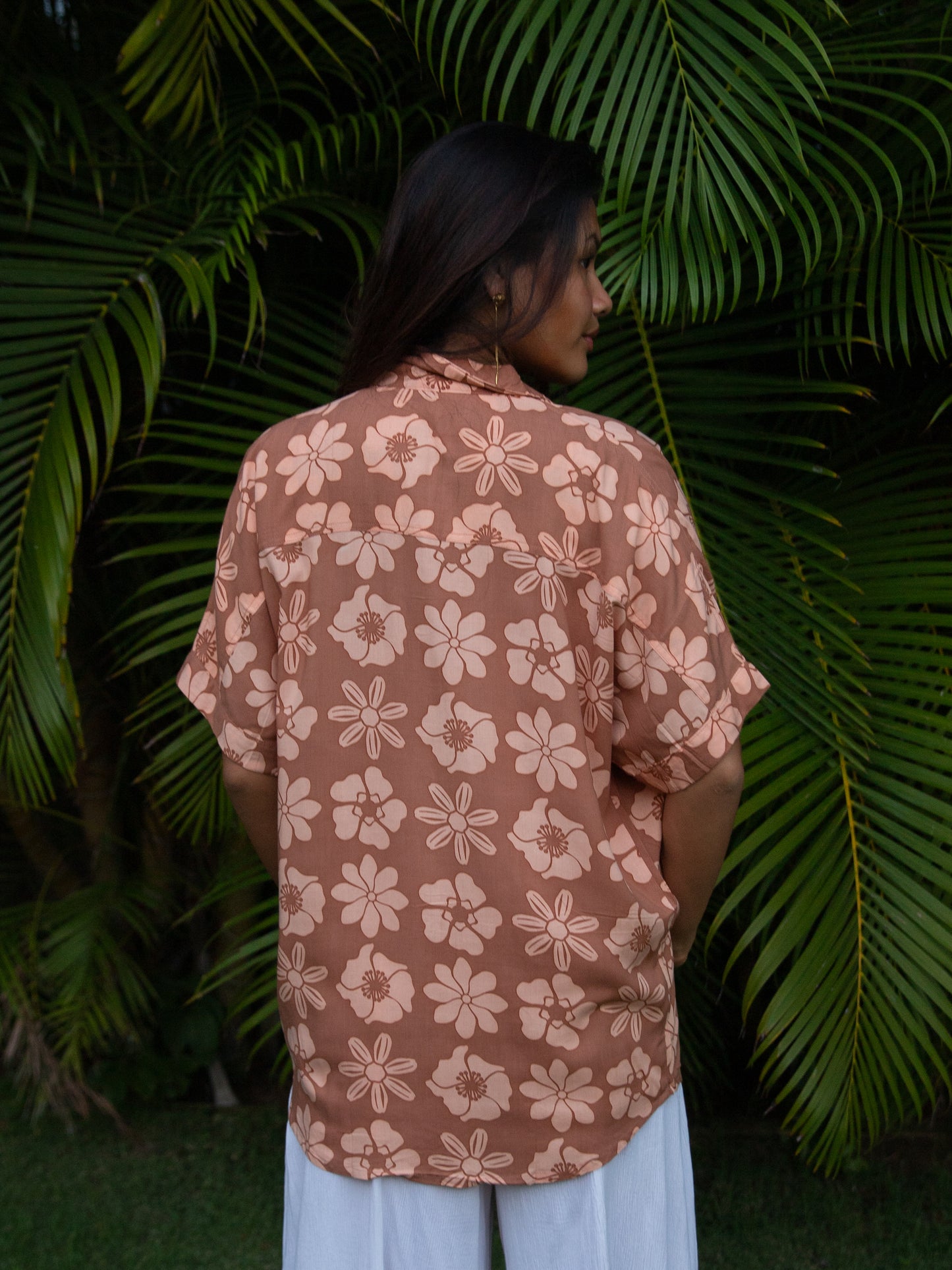 CHARLIE Blouse in Retro ‘Alaea