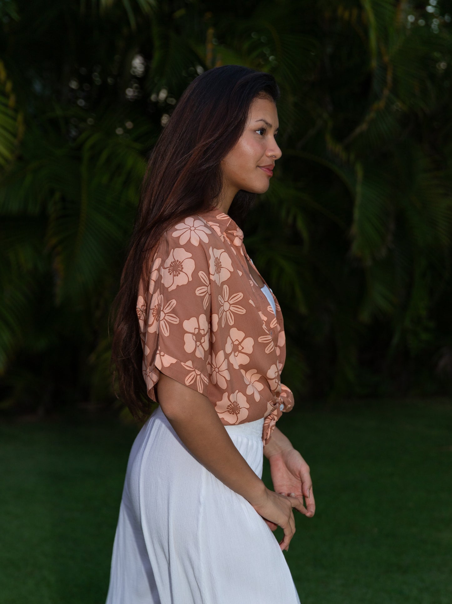 CHARLIE Blouse in Retro ‘Alaea