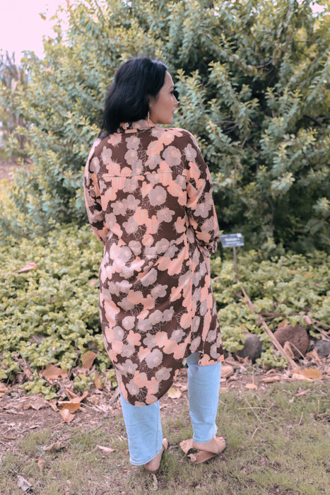Long Sleeve Dress in KOʻOLOA ʻULA