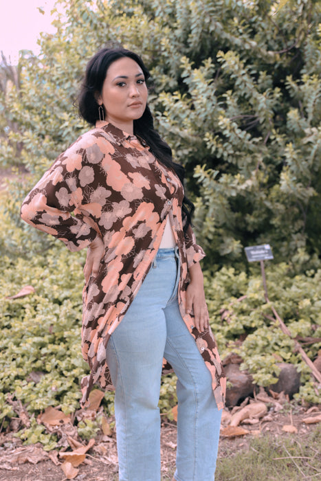 Long Sleeve Dress in KOʻOLOA ʻULA