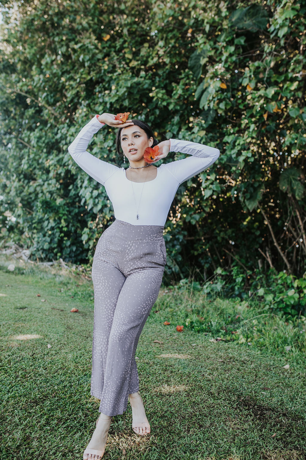 LAʻI Pants in Hīhīwai Mauve