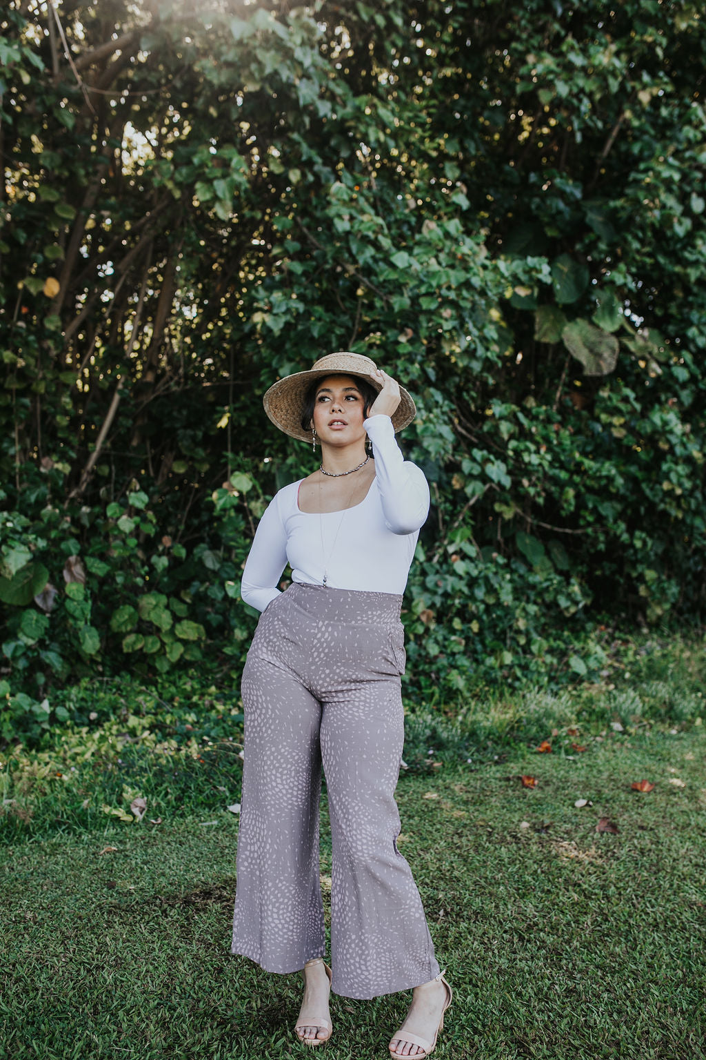 LAʻI Pants in Hīhīwai Mauve