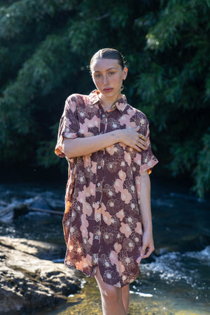 CHARLIE DRESS in KOʻOLOA ʻULA RUST
