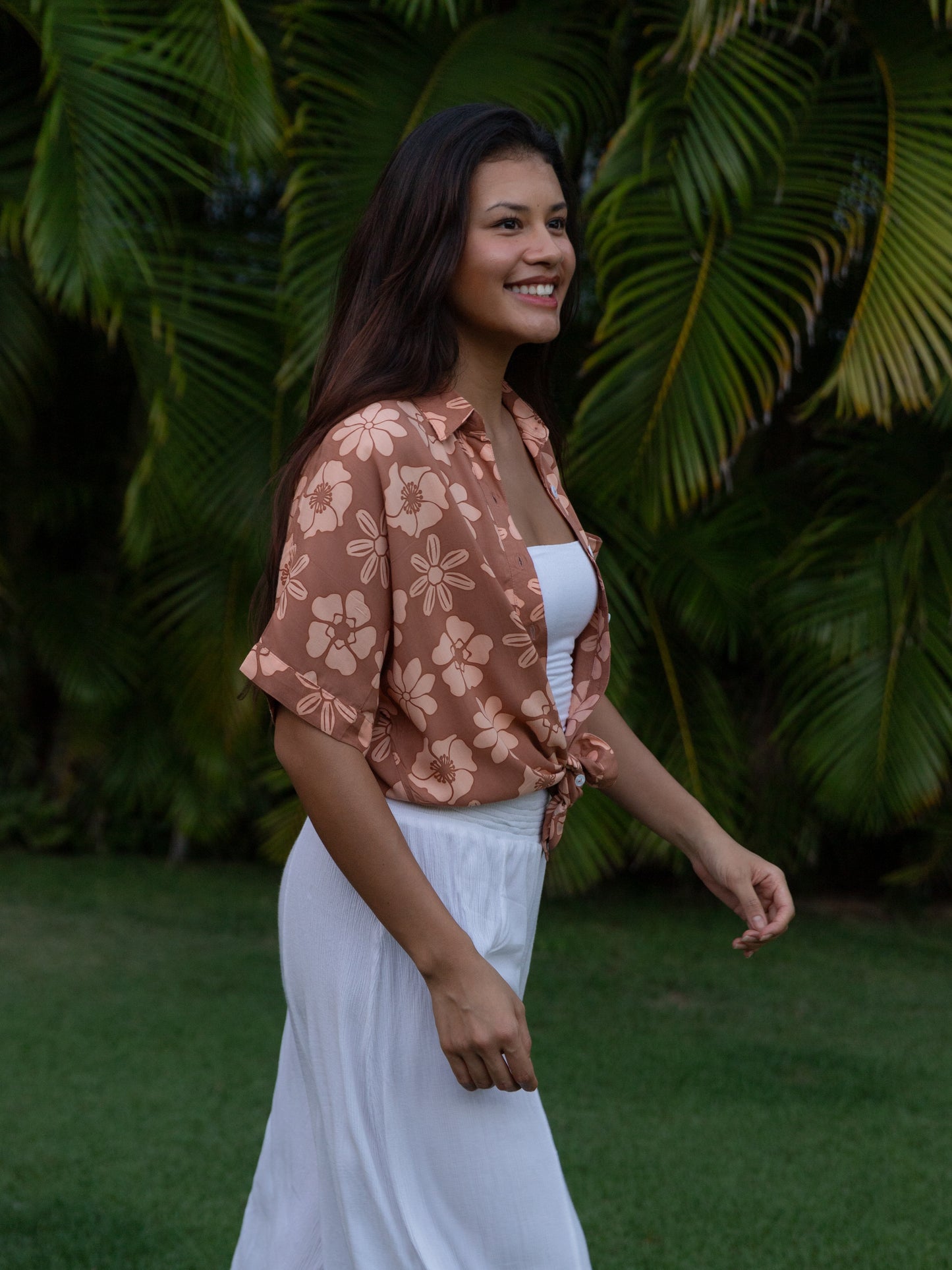 CHARLIE Blouse in Retro ‘Alaea