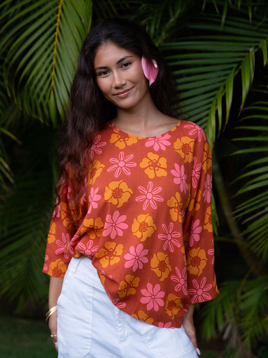 Omi Blouse in RETRO LUA'EHU