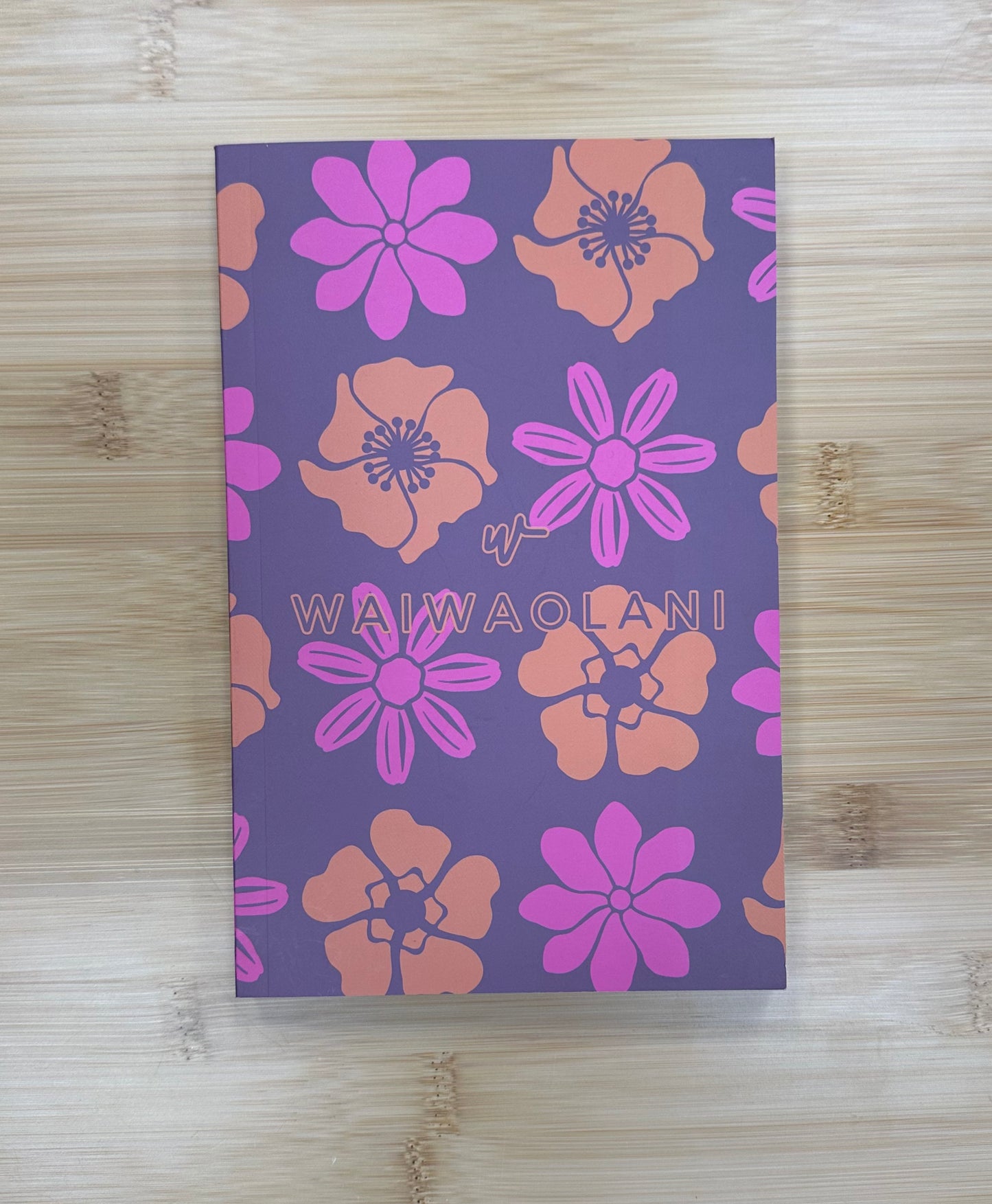 Soft Cover Notebook in Retro Bellflower