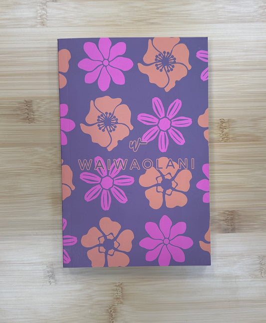 Soft Cover Notebook in Retro Bellflower