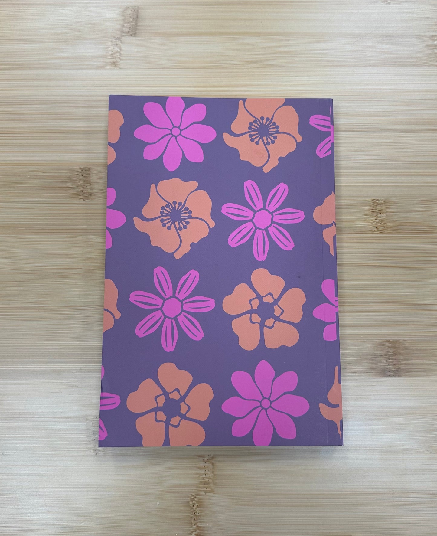 Soft Cover Notebook in Retro Bellflower