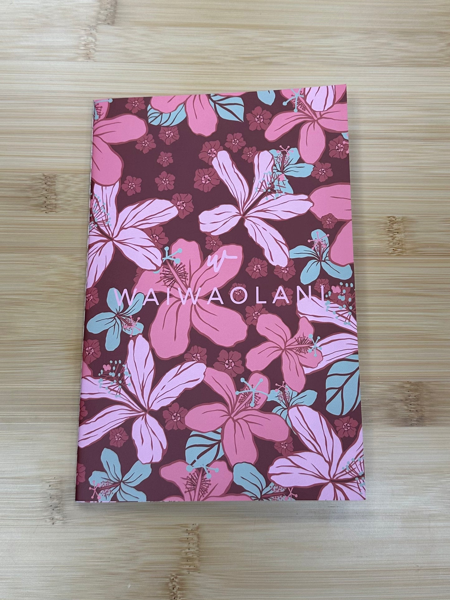 Slim Notebook in Retro Burgundy