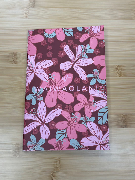 Slim Notebook in Retro Burgundy