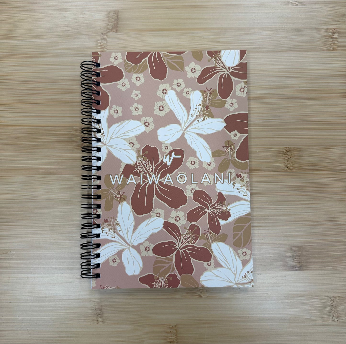 Spiral Bound Notebook in Retro Kokiʻo