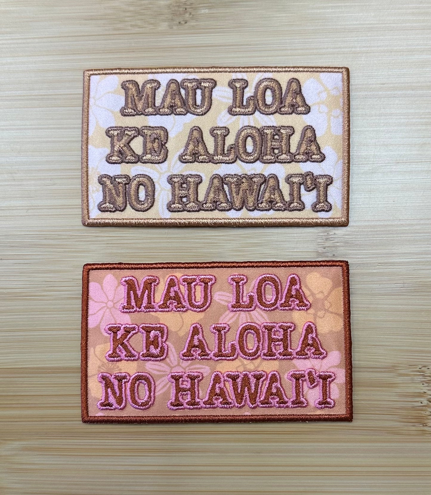 Mau Loa Patch  (DIY Heat Press)