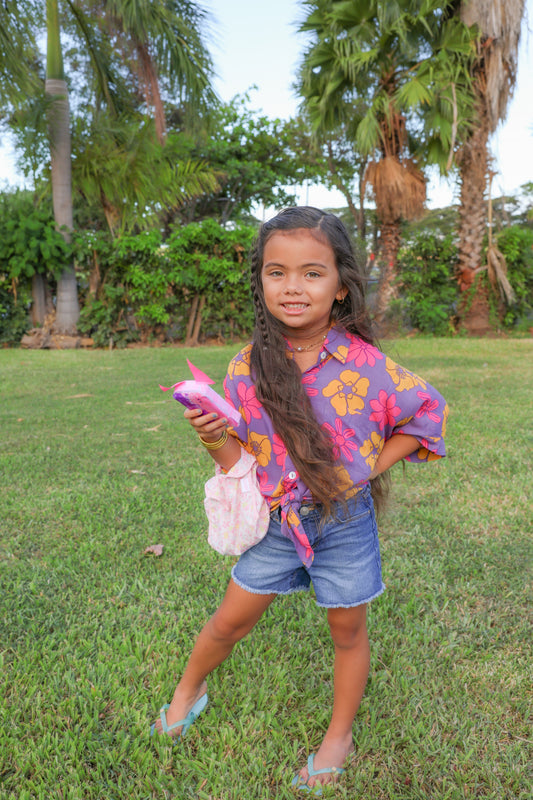 KEIKI KALY Blouse in RETRO BELLFLOWER