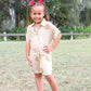 KEIKI KALY Dress in MAKAHIKI BROWN