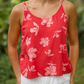 KAUWELA TANKTOP in Prickly Poppy 'ULA'ULA