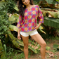 Omi Blouse in RETRO BELLFLOWER