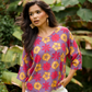 Omi Blouse in RETRO BELLFLOWER