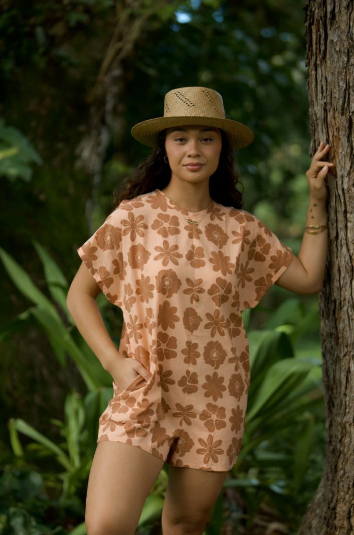 Malia Romper in RETRO REVERSE 'ALAEA