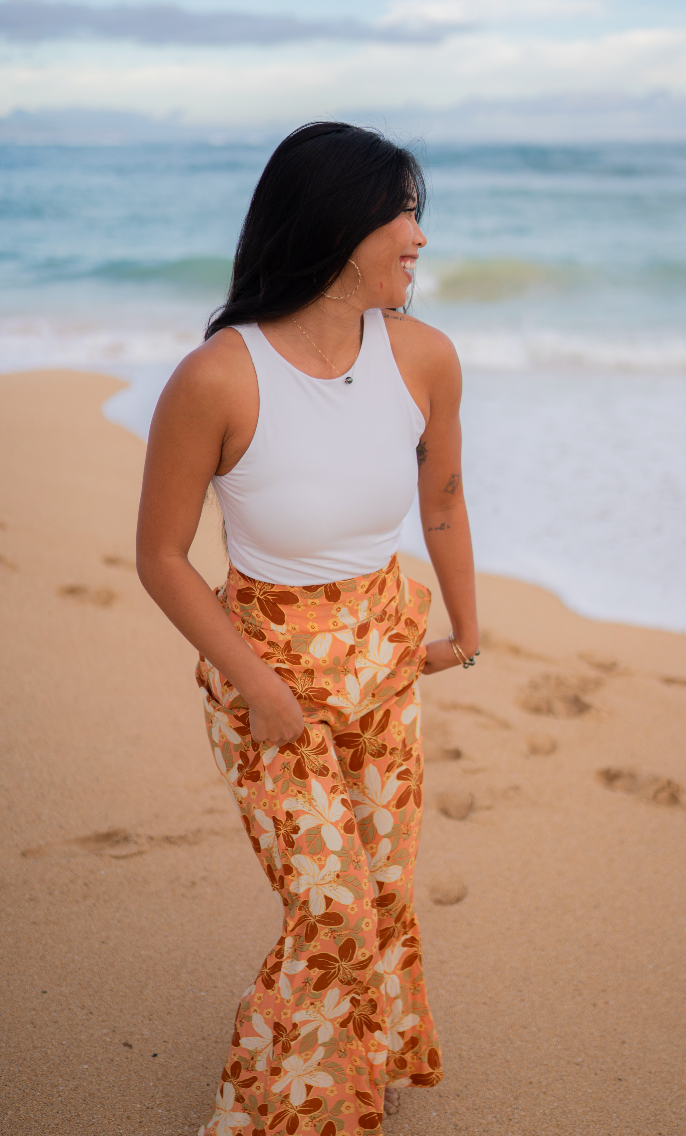 LAʻI Pants in Retro KOKIʻO