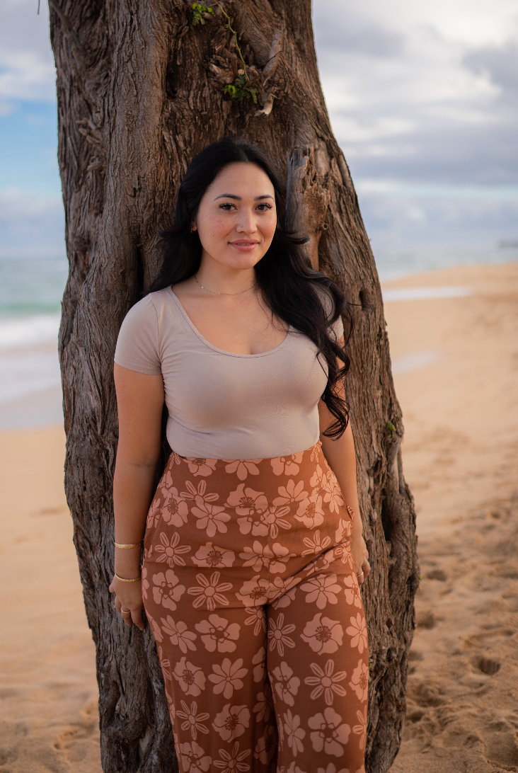 LAʻI Pants in Retro ʻALAEA