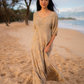 LEINA'ALA Dress in Makahiki Brown