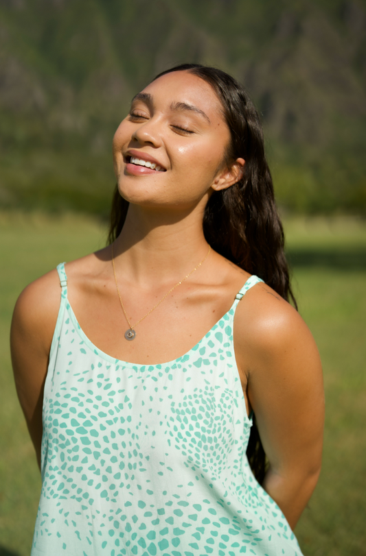 KAUWELA TANKTOP in Hīhīwai KAI KO'ELE