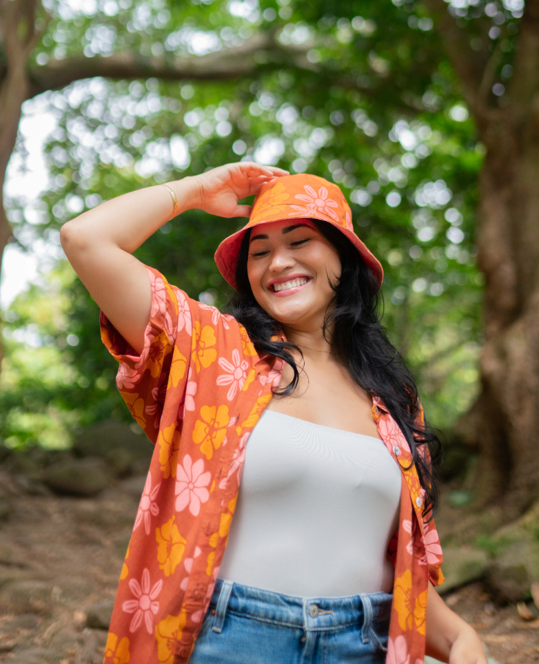 CHARLIE Blouse in Retro Luaʻehu