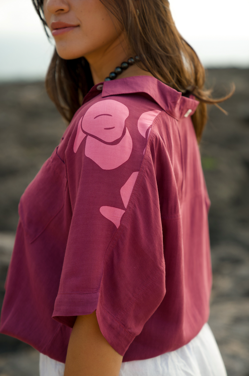 CHARLIE Blouse in KŪ Makani Poni