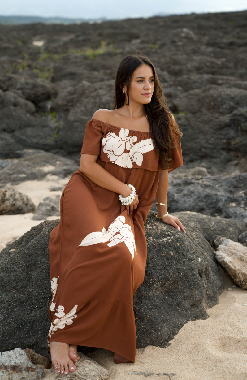 Kalaʻi Dress in KŪ MAKANI KOPE