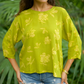 Omi Blouse in PRICKLY POPPY ULU