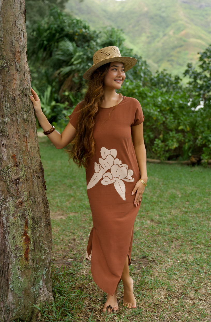 Maʻalahi Dress in Kū Makani KOPE