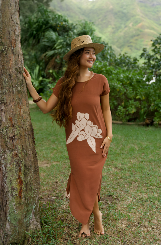 Maʻalahi Dress in Kū Makani KOPE