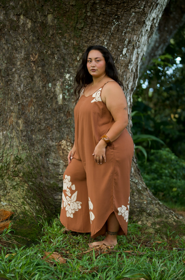 UALIʻI Romper in KŪMAKANI KOPE