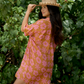 CHARLIE Dress in Retro Guava