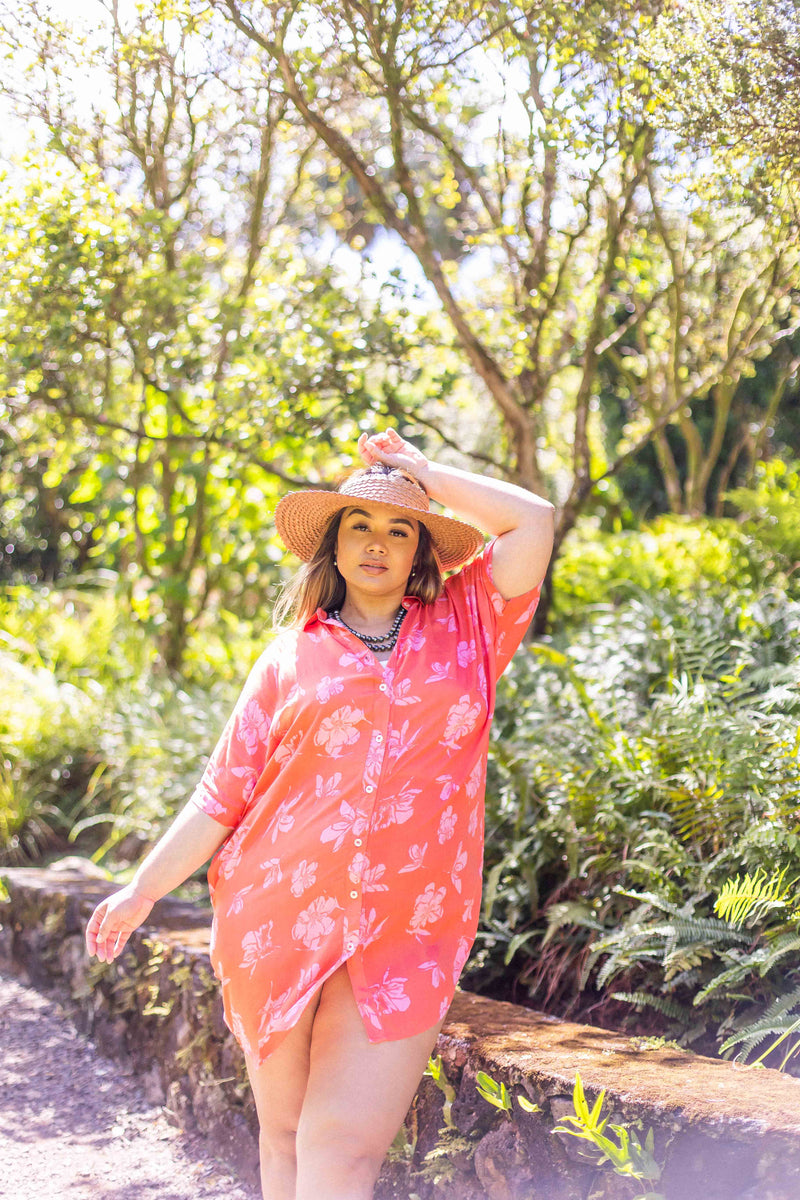 CHARLIE Dress in Prickly Poppy Kou