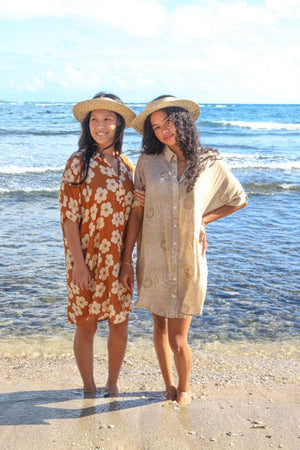CHARLIE DRESS in Makahiki Brown